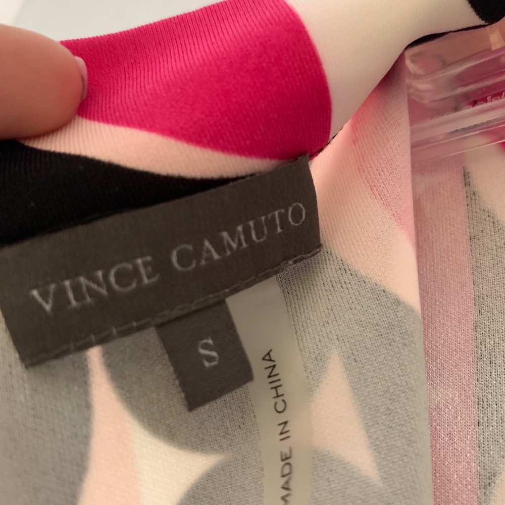 Vince Camuto Retro Print Scuba Sheath Dress - Picture 6 of 7